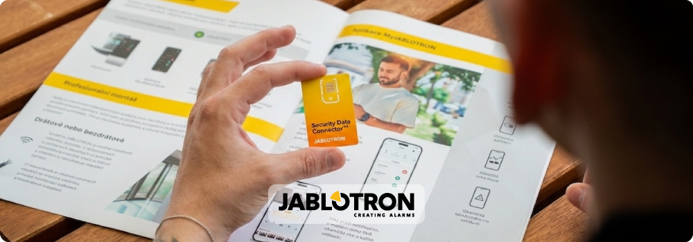 Agora pode pagar menos pelo cartão Jablotron SDC