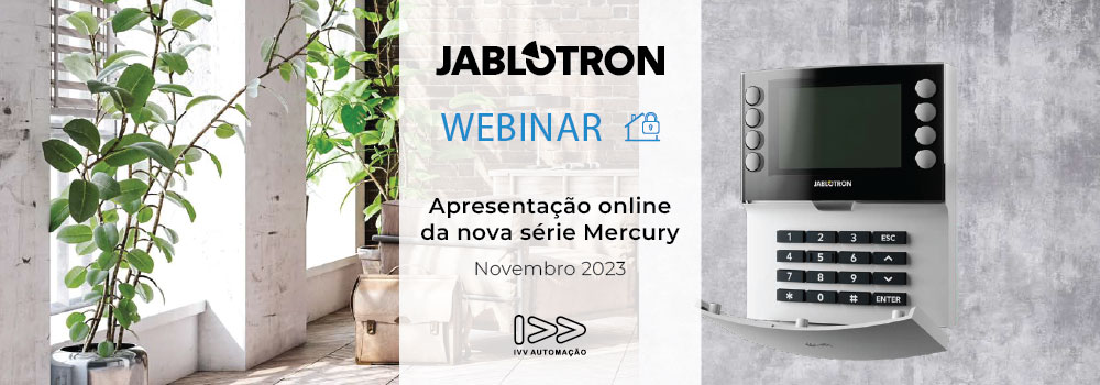 Webinar Jablotron - Nova série Mercury