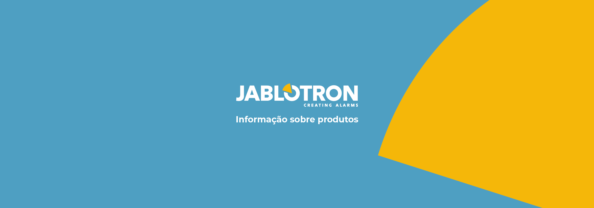 Jablotron - Informação sobre produtos