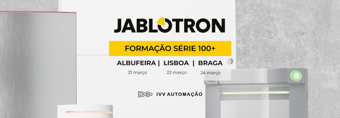 FORMAÇÃO | Jablotron série 100+ - Mar 2023}