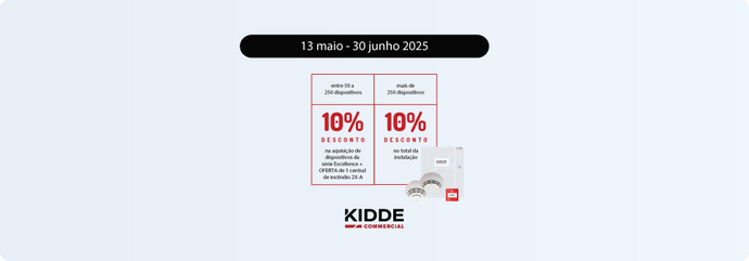 CAMPANHA KIDDE COMMERCIAL: Renove o seu sistema de alarme de incêndio}