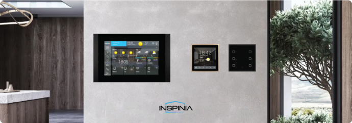 Painéis touch Inspinia: Inovação na domótica e automação KNX}