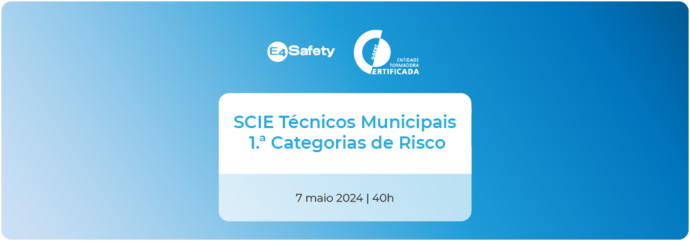 Formação SCIE mai 2024 - Técnicos municipais - 1.ª Categoria de Risco}