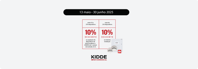 CAMPANHA KIDDE COMMERCIAL: Renove o seu sistema de alarme de incêndio}