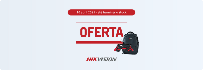 CAMPANHA Oferta de brindes na comprar de produtos Hikvision}
