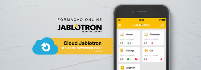 Cloud Jablotron | Formação Online}