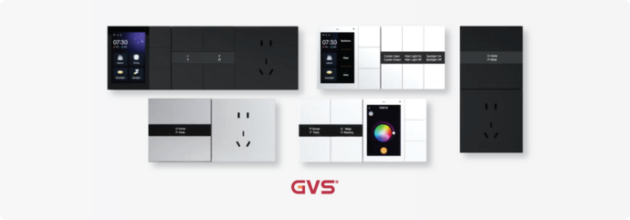Nova série de interruptores KNX da GVS}