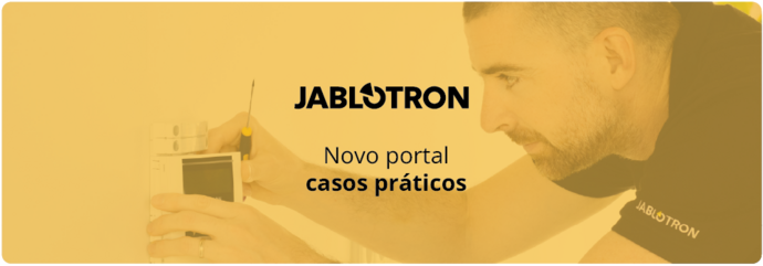 Conheça o Novo Portal da Jablotron: Casos Práticos de Instalações 100+}