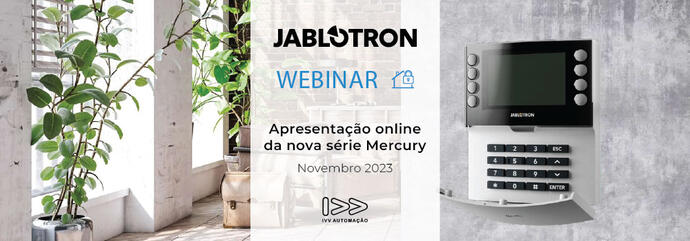 Webinar Jablotron - Nova série Mercury}