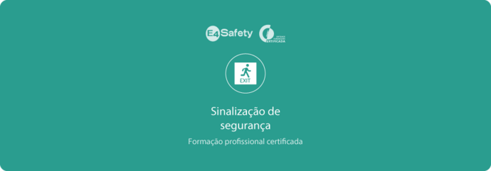 Formação SCIE Sinalização de segurança}