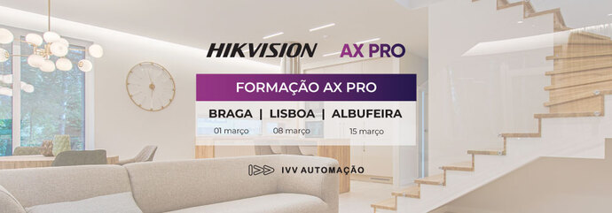 FORMAÇÃO | Hikvision AX Pro - Mar 2023